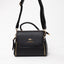 Multi-Way Leather Handbag - Black
