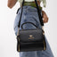 Multi-Way Leather Handbag - Black