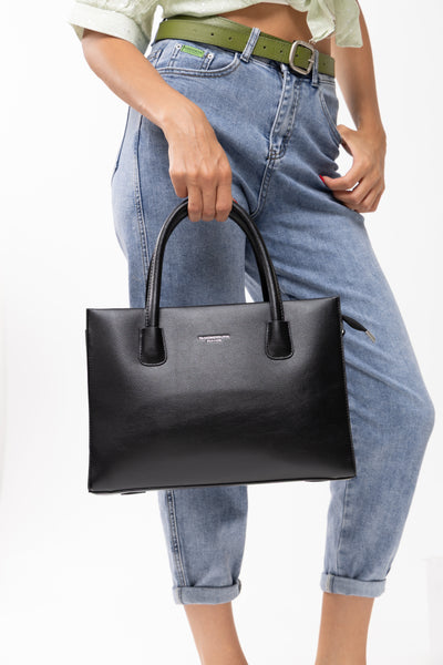 The Executive Tote - Black