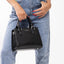 Mini Structured Handbag - Black