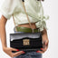 Patent Chain Crossbody - Black