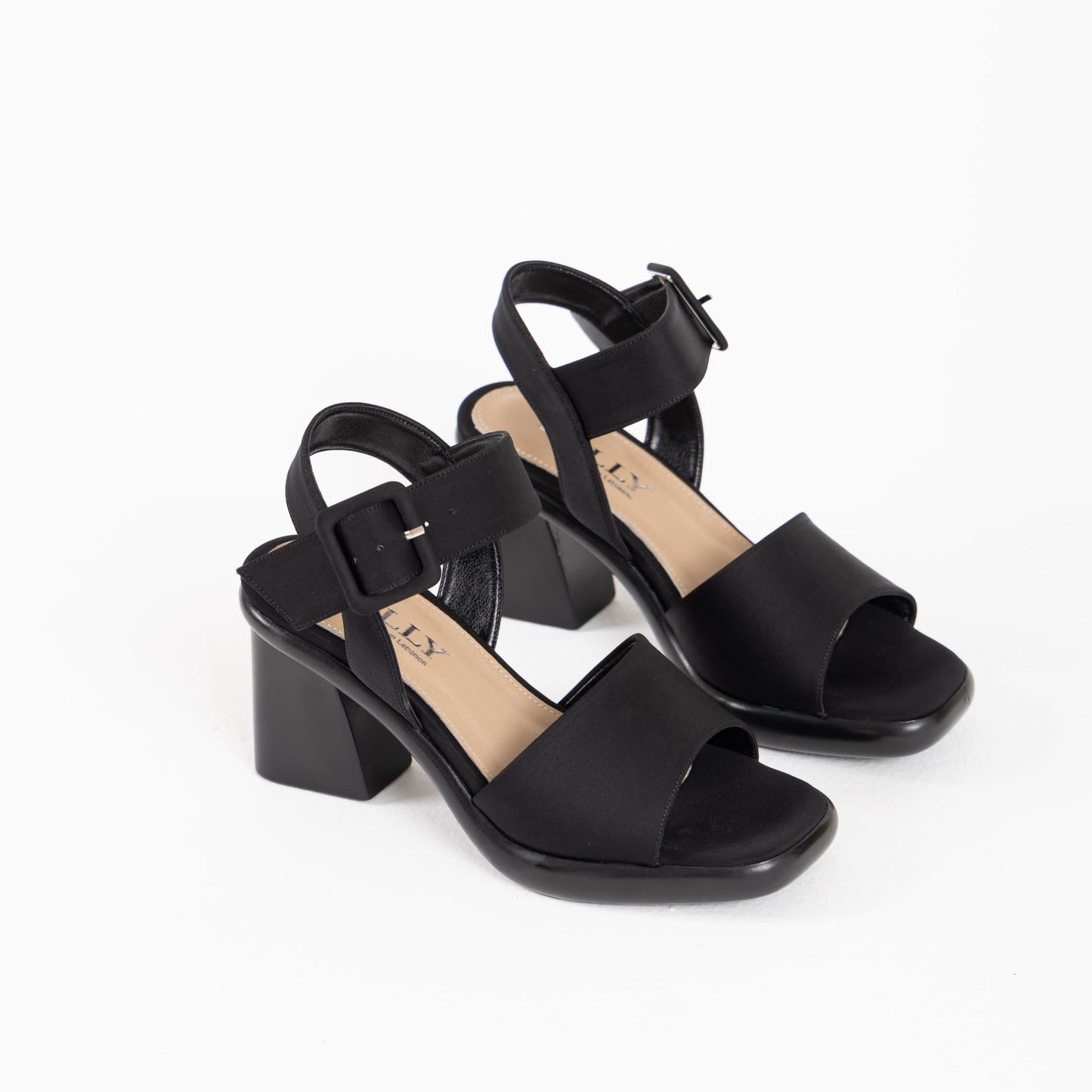Block Heel Sandals 544