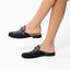 Backless Loafer Leather 724 - Black